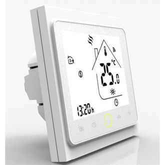 OEM Termostato Inteligente Wi-fi Blanco, Controlador De Caldera De Gas, Programable Y Con Control Remoto, Compatible Con Alexa/google Home, Smart Life/apl