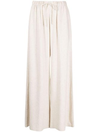 By Malene Birger Pisca high-waisted palazzo pants - Neutrals