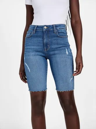Guess Keira High-Rise Bermuda Shorts