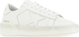 Golden Goose Womens Leather Sneaker White