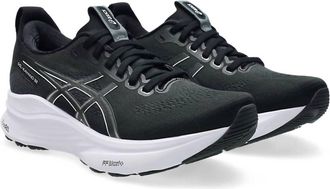 Asics Womens Kayano 32 Running Shoes - Wide In Black/white