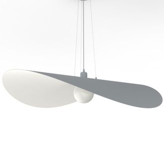Lumicom Piuma L&aacute;mpara De Techo &Oslash;90 Bicolor Mate