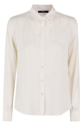 Seventy Long-sleeved Curved Hem Shirt