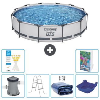 Bestway Piscina Bestway Steel Pro Max Redonda - 366x76 Cm - 7-piezas S318