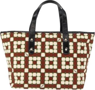 Bally Pre-owned Handbags, female, Multicolor, Size: ONE SIZE Pre-owned Canvas Handbag