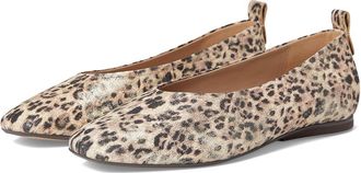 Naturalizer 27 Edit Carla Womens Flat Shoes Leopard Print Leather : 9.5 W (C), Leather/Suede