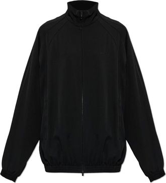 Balenciaga Chaqueta de Lana con Cuello Alto - Jackets - Hombre - Negro - M