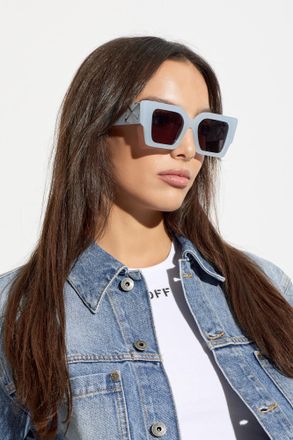 Off-white Sunglasses, Unisex, Light Blue
