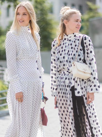 Un vestido de lunares es todo lo que necesitas para ser cool este verano