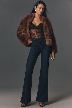 Paige Genevieve High-Rise Flare Jeans