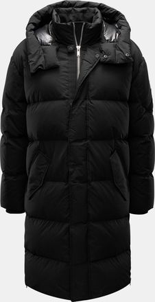 Moose Knuckles Men - Daunenmantel Everest Long Puffer schwarz