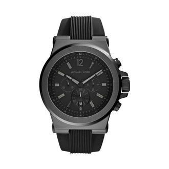 Michael Kors Accessoires, Heren, Grijs, ONE Size, Dylan Oversized Horloge
