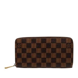 Louis Vuitton Pre-owned Wallets, female, Brown, Size: ONE SIZE Pre-owned Canvas Wallet