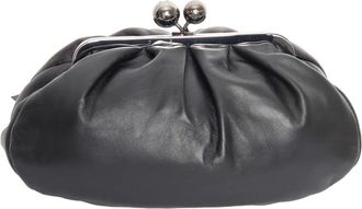 Max Mara Pasticcino Cubico Bag - Dames - Clutches - Zwart - ONE Size - Wol - Tassen