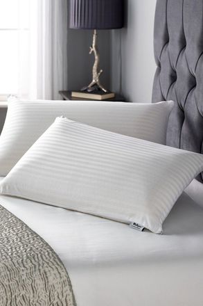 Relyon 100% Natural Latex Superior Comfort Slim Latex Pillow in White