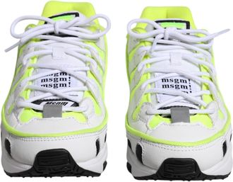 Msgm Multicolor Low Top Trainers Lace Up Sneakers Mens Shoes (Pre-Owned)