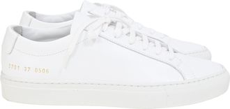 Common Projects Achilles Low-Top Sneakers in White Leather