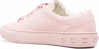Ferragamo Gancini Leather Sneaker - Pink