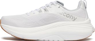 Saucony Mens Hurricane 24 Sneaker, White/Silver, 11.5 UK