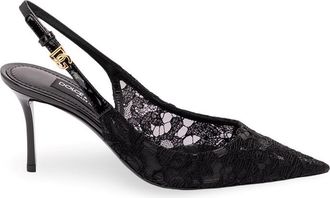 Dolce & Gabbana Lace Slingback