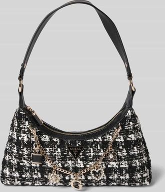 Guess Handtasche mit Applikationen Modell EVERLEE in Black, Größe 1