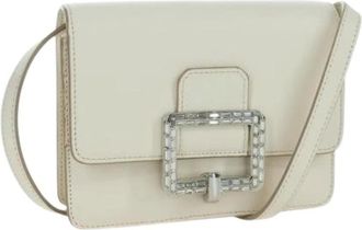 Bally Pre-owned Cross Body Bags, female, White, Size: ONE SIZE Pre-owned Mini Shoulder Bag