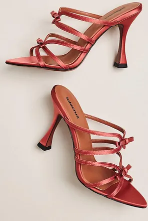 Lola Cruz Sabrina Bow Strappy Sandals
