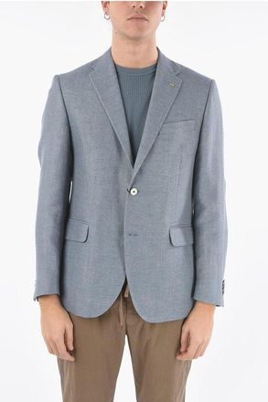 Corneliani CC COLLECTION Two-Button Blazer RIGHT with Flap Pocket size 50