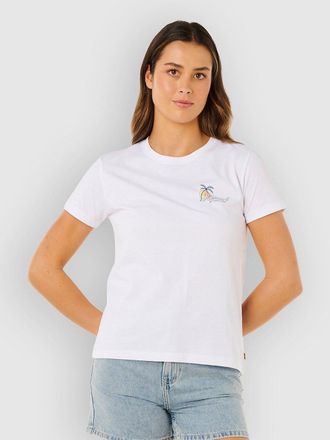 Rip Curl Tide Line Standard Camiseta blanco