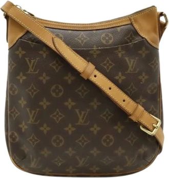 Louis Vuitton Pre-owned Cross Body Bags, female, Brown, Size: ONE SIZE Pre-owned Vintage Canvas Shoulder Bag