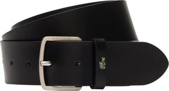 Lacoste Heren, Accessoires, Zwart, Maat: 130 CM Leer