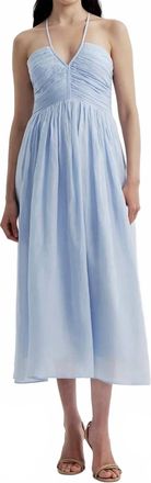 A.L.C. Rumi Midi Dress In Sky Blue