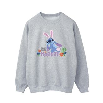 Disney Heren Lilo & Stitch Hippity Hop Stitch Sweatshirt (Sportgrijs)