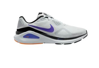 Nike Mens Zoom Structure 26 Shoes In Pure Platinum Persian Violet
