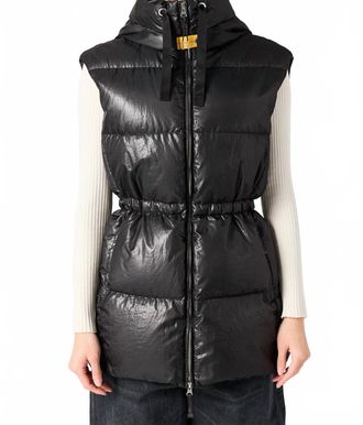 Parajumpers Micol Hooded Vest In Black