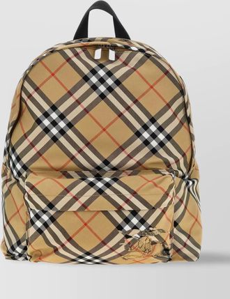 Burberry check backpack