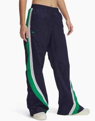Under Armour Womens Icon Crinkle Tear - Blue - Size: 16 xl