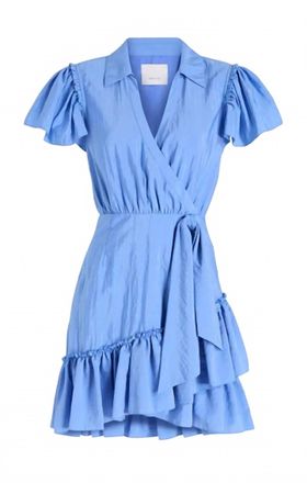 Cinq &agrave; Sept Womens Mini Lila Dress In Endless Sky
