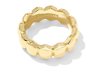 Kendra Scott Kaitlin Band Womens Ring Womens Ring Gold Metal : 6