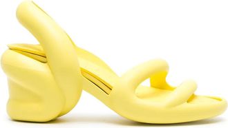 Camper Sandali Kobarah 76mm chunky - Giallo