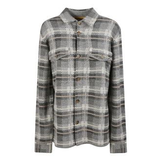 Guest In Residence Camisa de Trabajo a Cuadros - Blouses & Shirts - Mujer - Gris - S