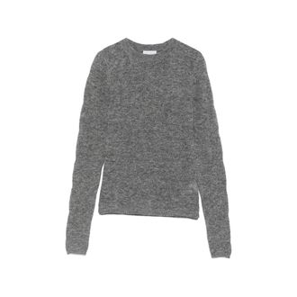 Brunello Cucinelli Open-knit Long-sleeve Sweater