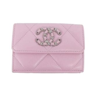 Chanel Pre-owned Wallets, female, Pink, Size: ONE SIZE Pre-owned Vintage Wallet