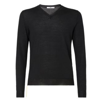 Fendi Heren, Truien, Zwart, Maat: 2XL Wol
