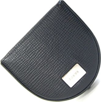 Loewe Black Leather Coin Purse/Coin Case (Pre-Owned)