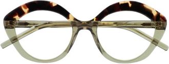 Kaleos Kattenogen Bril Groen - unisex - Brillen - Groen - ONE Size - Accessoires