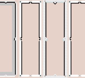Texturae Boiserie Pink Carta Da Parati
