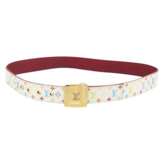Louis Vuitton Pre-owned Vintage Monogram Multicolor Canvas Belt - female - Louis Vuitton Vintage - Vintage Belts - Multicolor - ONE SIZE - Pre-owned