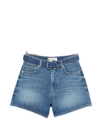Sportmax Denim-Baumwollshorts