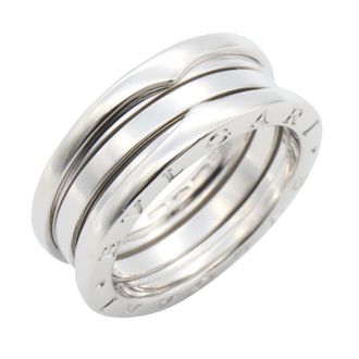 Bulgari Silver White Gold (18K) Band Ring (Pre-Owned)
